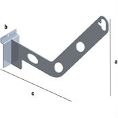 Slat Spårpanel Fäste 