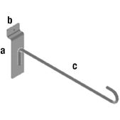 Slat Spårpanel Enkelspjut