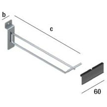 Slat Spårpanel Prishållare