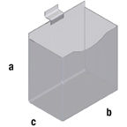 Slat Spårpanel Plexilåda