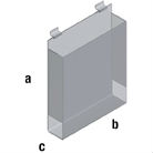 Slat Spårpanel Broschyrshållare