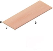 Slat Spårpanel Hyllplan